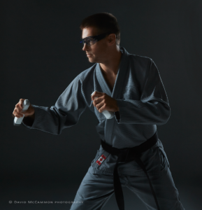 Karate portrait by David McCammon